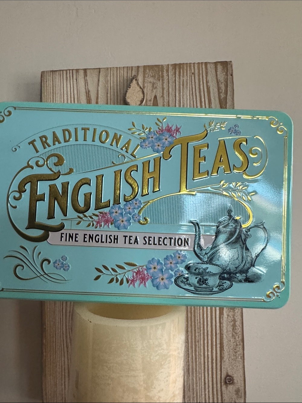 Tea Tin - Light Teal Color